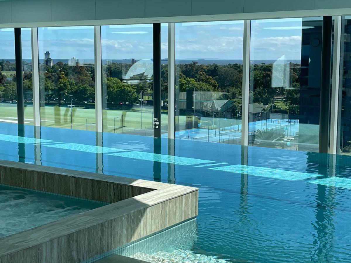 מלבורן The Fawkner Apartment Bay-View Pool/Gym Free Parking מראה חיצוני תמונה