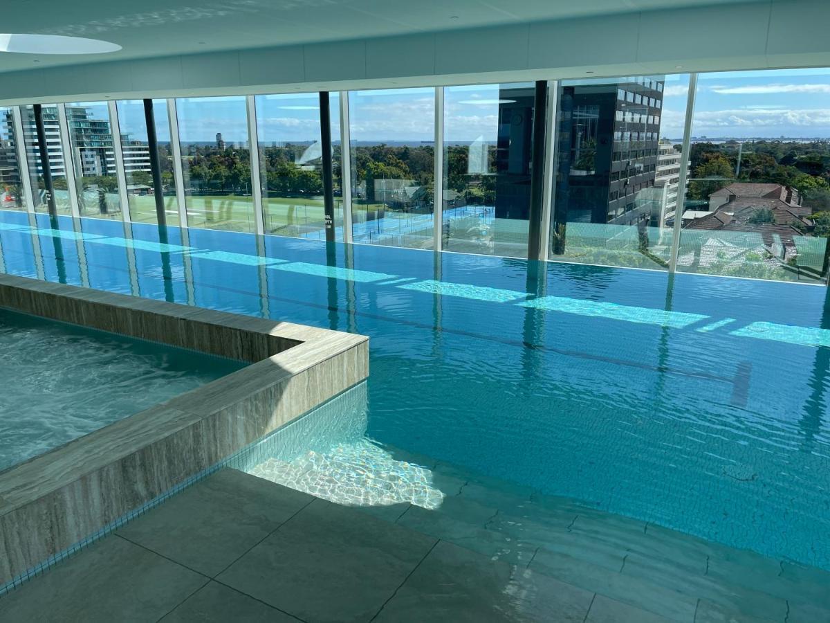 מלבורן The Fawkner Apartment Bay-View Pool/Gym Free Parking מראה חיצוני תמונה