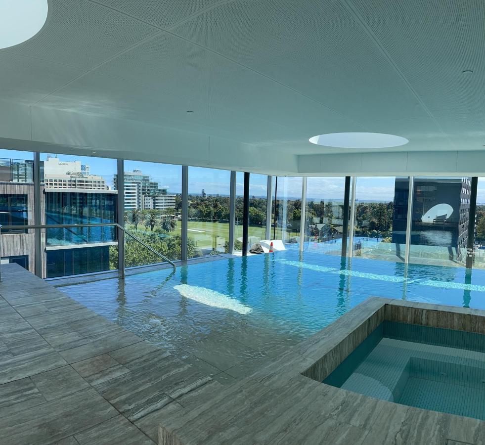 מלבורן The Fawkner Apartment Bay-View Pool/Gym Free Parking מראה חיצוני תמונה